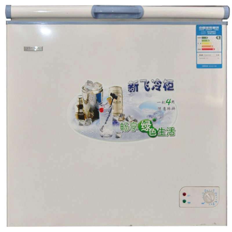 新飞(frestec) bc/bd-149ch 149升家商两用单温卧式冷柜