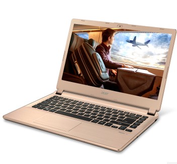 宏碁(acer)v5-473g-54204g50a 14寸笔记本电脑超薄(金色)