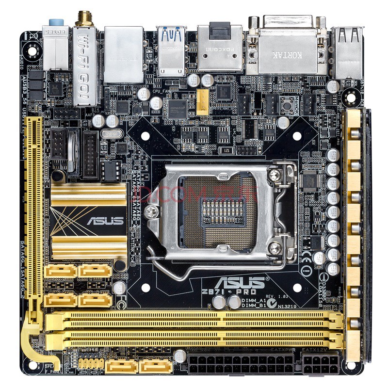 华硕(asus) z87i-pro 主板 主板(intel z87/lga 1150)