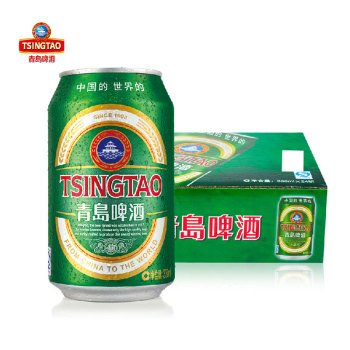 青岛啤酒 经典(11度)啤酒330ml*24听/箱 罐装_cninr 青岛啤酒(Tsingtao)经典11度330ml*24听 德国进口工艺整箱装 传世精酿 口感醇厚,与朋友野外必备饮料。值得推荐产品。