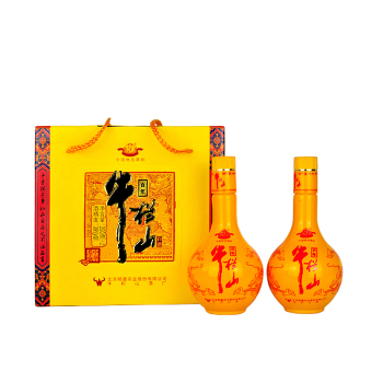 牛栏山二锅头白酒 百年牛栏山 39度250mlx2瓶 礼盒装