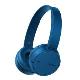 (SONY)索尼 WH-CH500 头戴式无线蓝牙耳机 重低音手机通话耳麦 头戴式耳机 CH500 蓝色