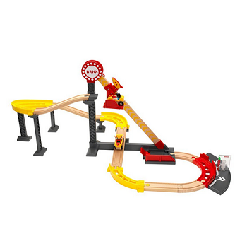 brio 火车系列 云霄飞车轨道套装玩具